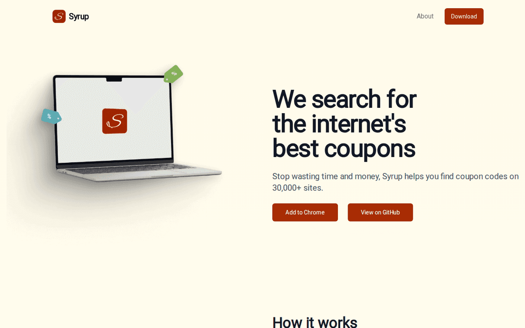 Syrup : Une alternative à Honey, open source et transparente