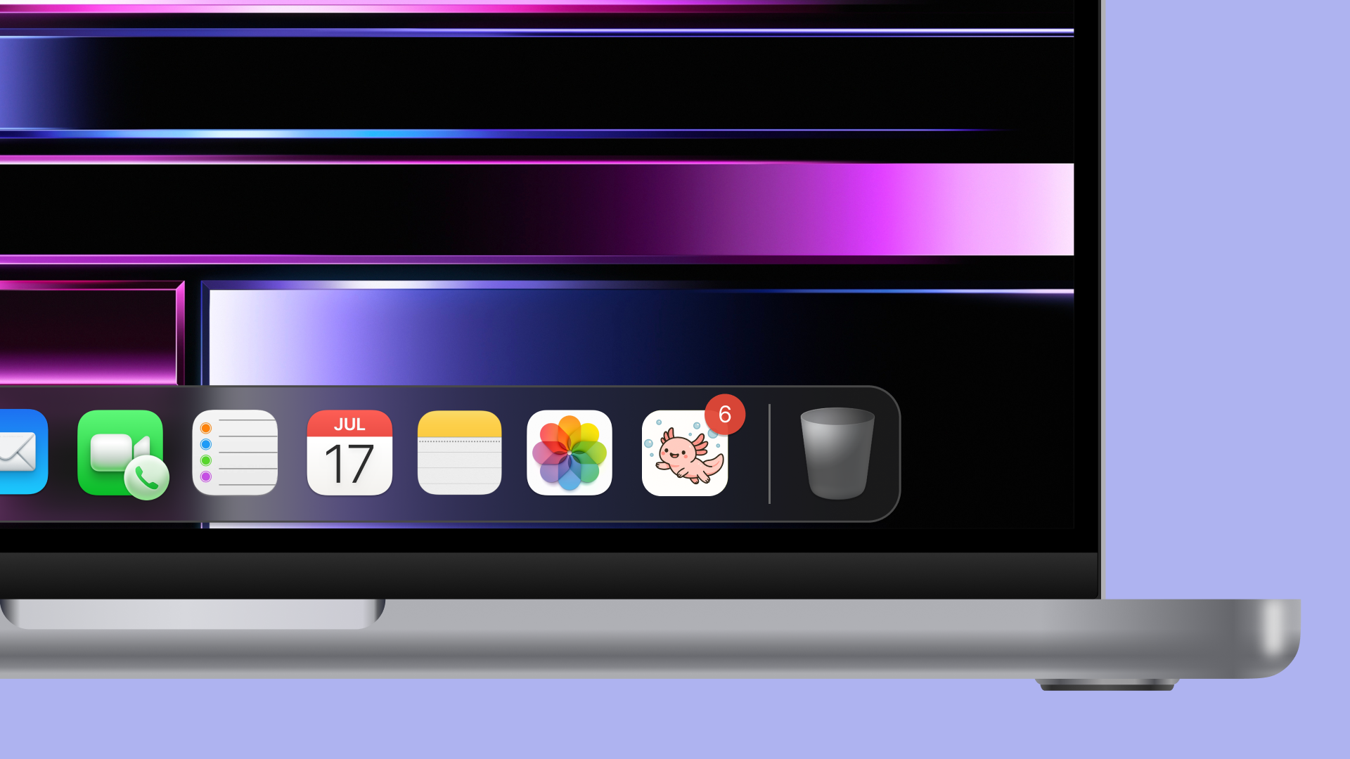 Dock after using Axonotes