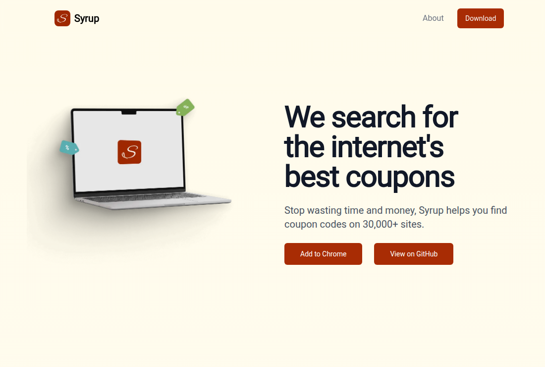 Syrup : Une alternative à Honey, open source et transparente